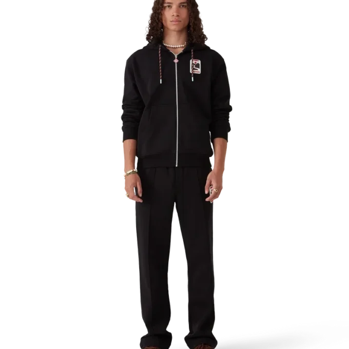 Sunset Valley hoodie med dragkedja