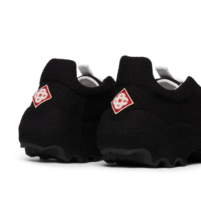 Svart Arch-sneaker i stickat för herr