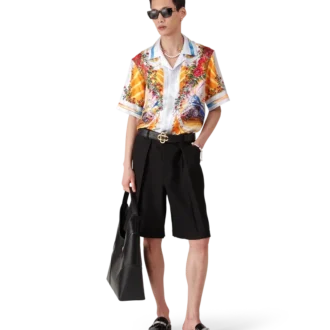 Svart bälte med CC-logotyp