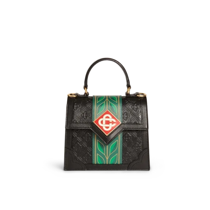 Svart Laurel Mini Jeanne-väska