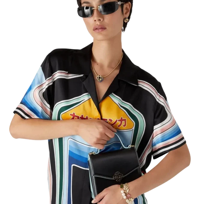 Svart Mini Jeanne-väska