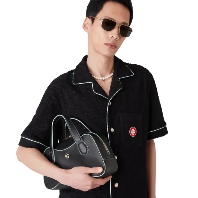 Svart Mini Louise-väska