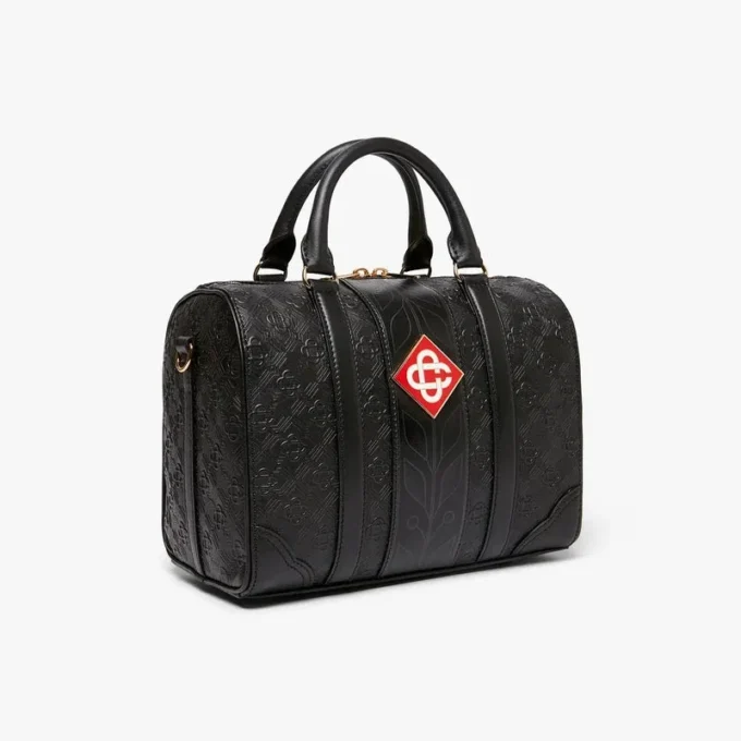 Svart Mini Monogram Weekender-väska