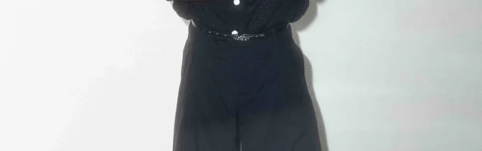 Svart Monogram Weekender-väska