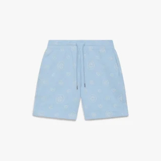 Sweatshorts med applikerat monogram