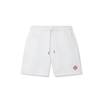 Sweatshorts med diamantlogo