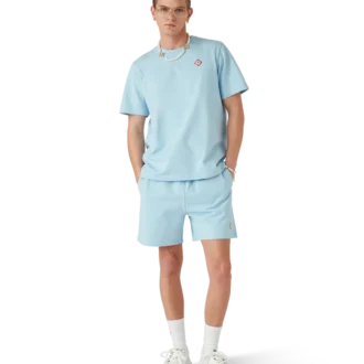 Sweatshorts med diamantlogo