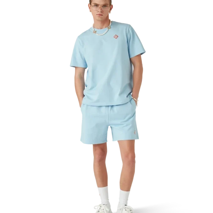 Sweatshorts med diamantlogo