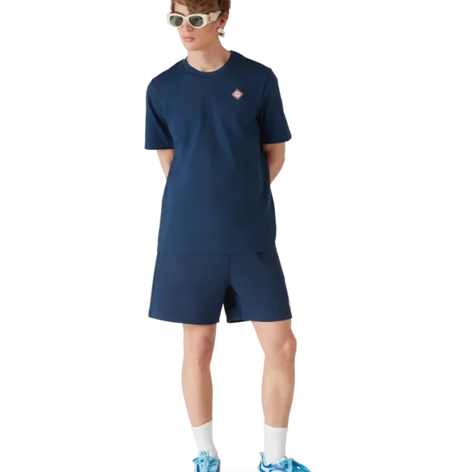 Sweatshorts med diamantlogo