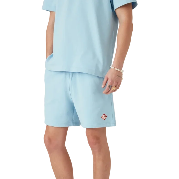 Sweatshorts med diamantlogo