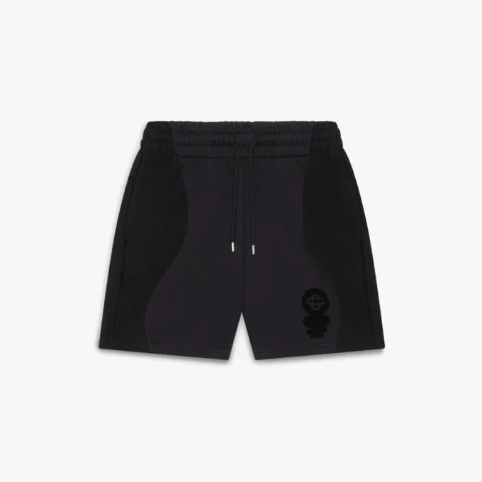 Sweatshorts med flocktryck av Squash-logotypen