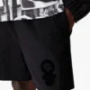 Sweatshorts med flocktryck av Squash-logotypen