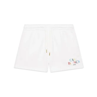 Sweatshorts med staplat logo