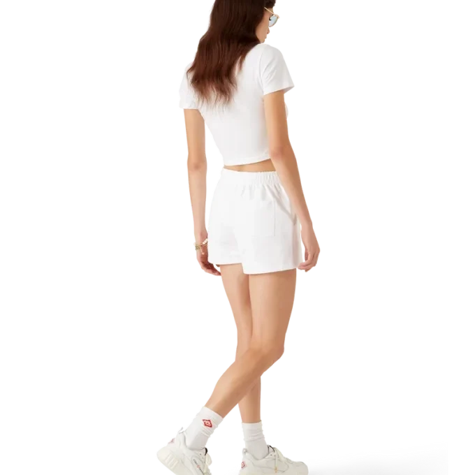 Sweatshorts med staplat logo