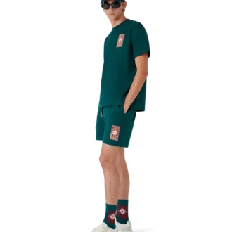 T-shirt med gotiskt logo