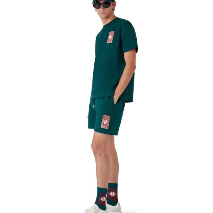 T-shirt med gotiskt logo