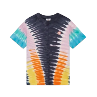 T-shirt med gradient-tie-dye