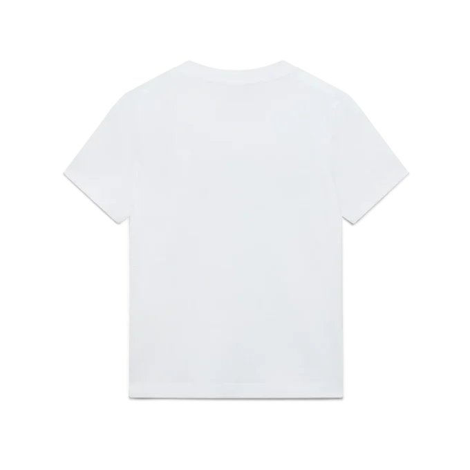 T-shirt med kort ärm och Crystal Warped-logotyp på shortsen