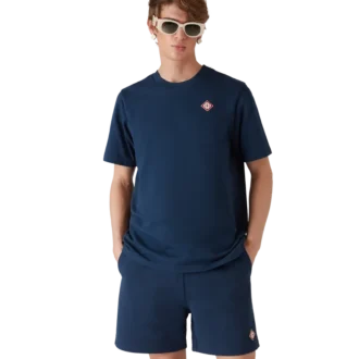 T-shirt med kort ärm och diamantlogo