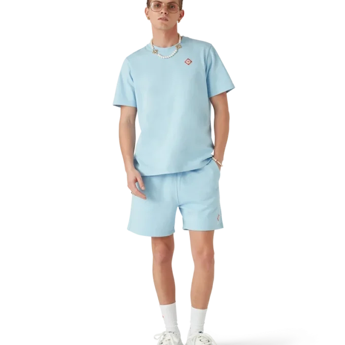 T-shirt med kort ärm och diamantlogo