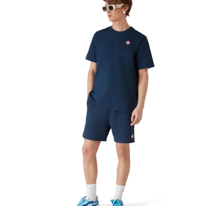 T-shirt med kort ärm och diamantlogo