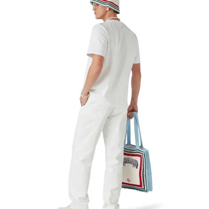 T-shirt med kort ärm och diamantlogotyp