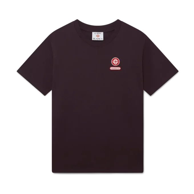 T-shirt med kort ärm och logotyp