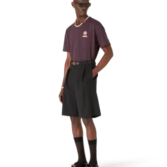 T-shirt med kort ärm och logotyp