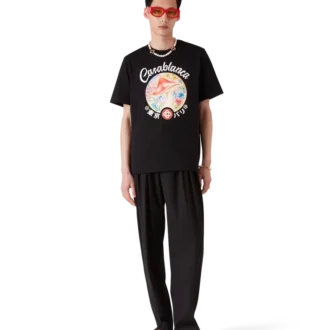 T-shirt med svampemblem