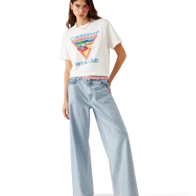 T-shirt med Tennis Club-ikon