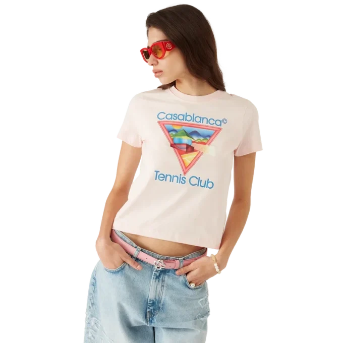 T-shirt med Tennis Club-ikon