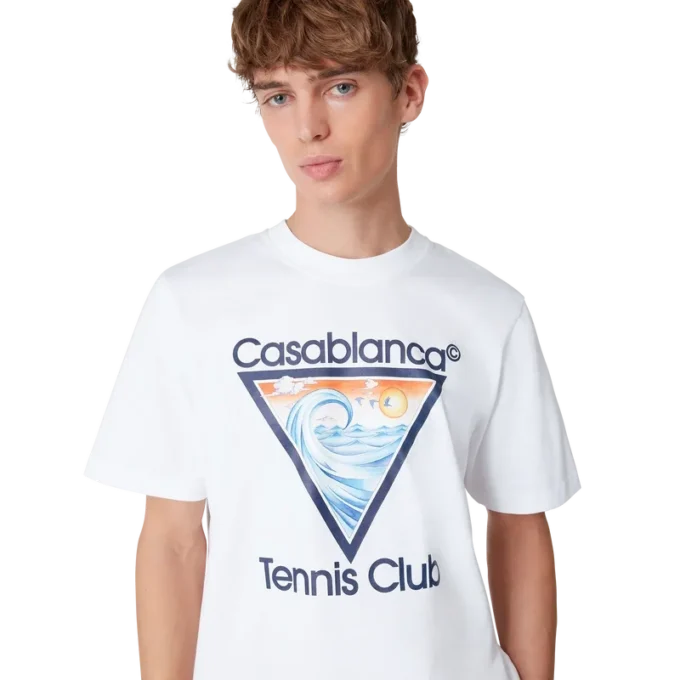 T-shirt med Tennis Club-ikon
