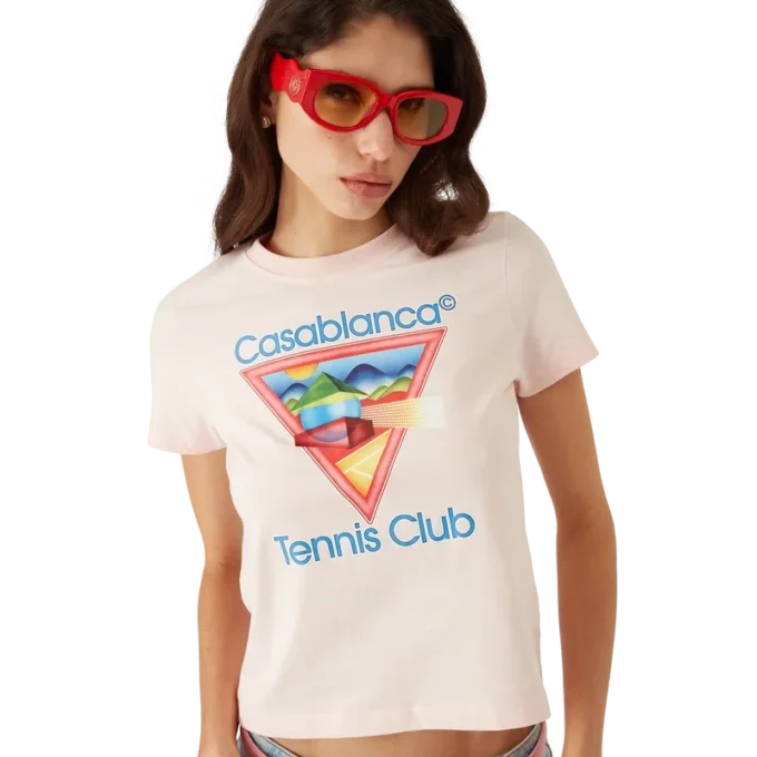 T-shirt med Tennis Club-ikon