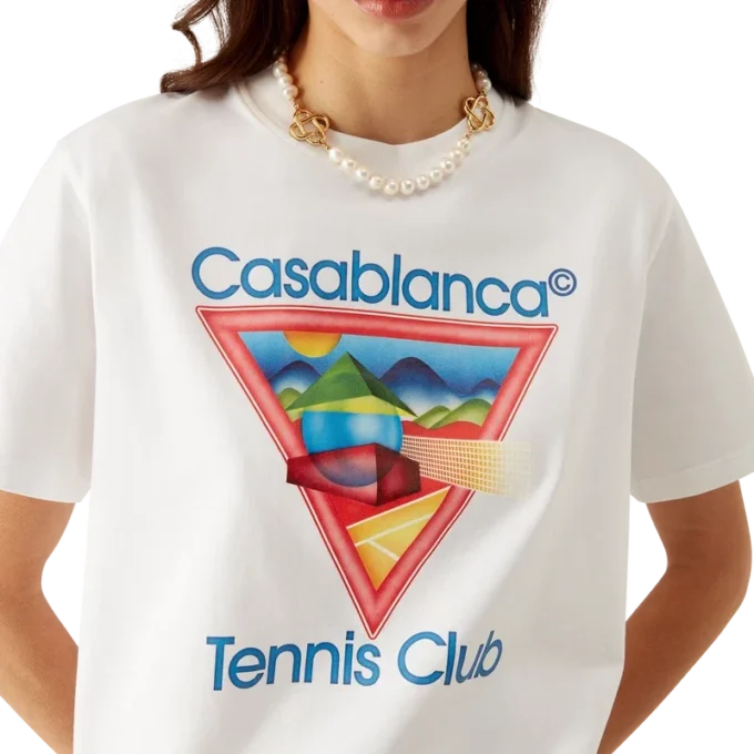 T-shirt med Tennis Club-ikon