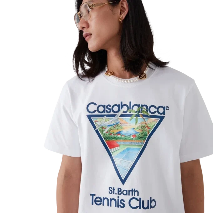 T-shirt med Tennis Club-ikon