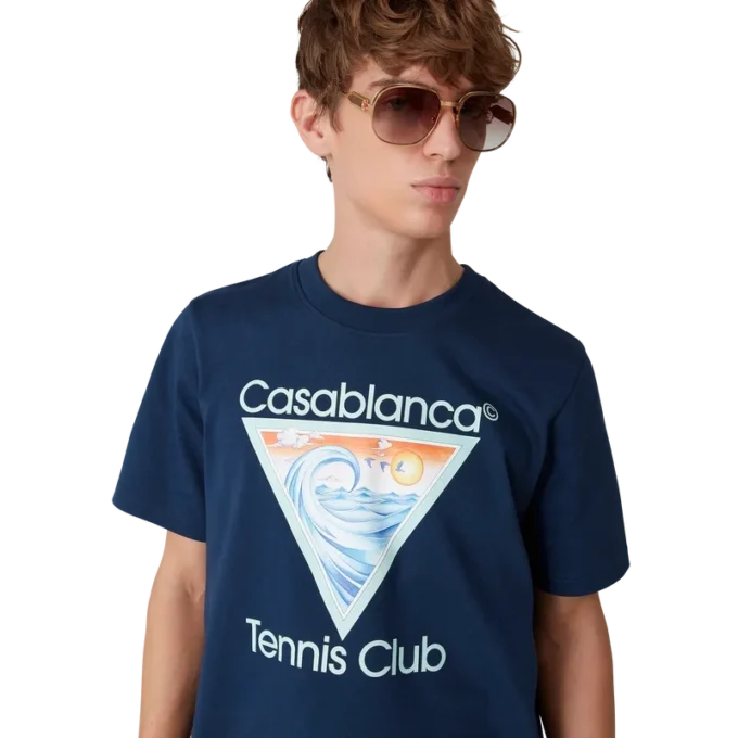 T-shirt med Tennis Club-ikon
