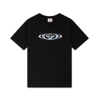 T-shirt med Warped-logotyp och korta shorts