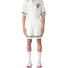 Tennis Club Icon silk shorts