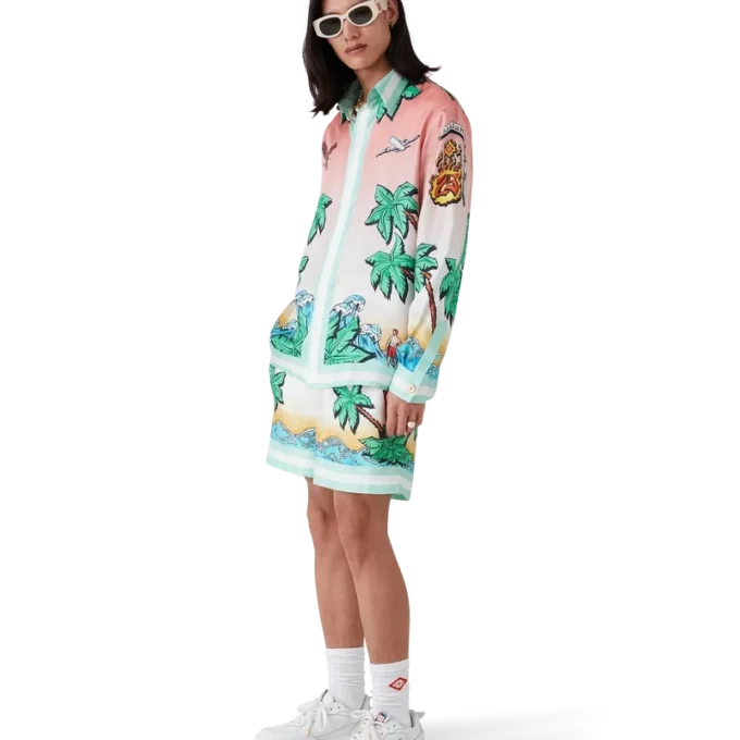 Tennis Club-silkeshorts