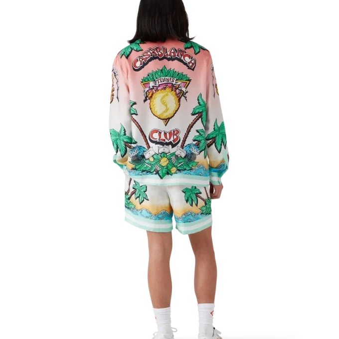 Tennis Club-silkeshorts