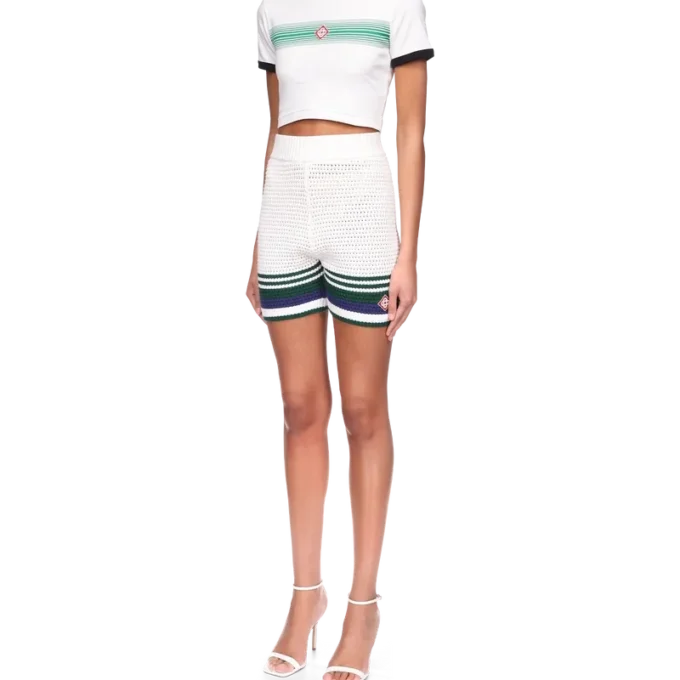 Tennis Crochet Shorts