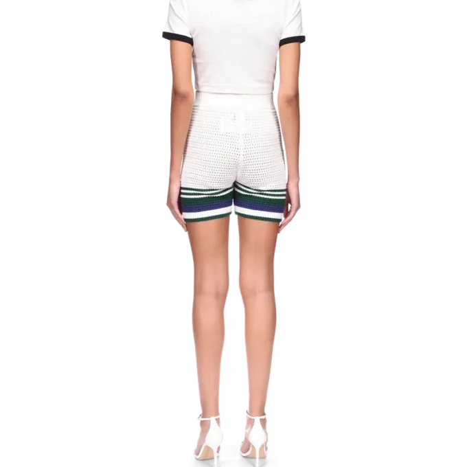 Tennis Crochet Shorts