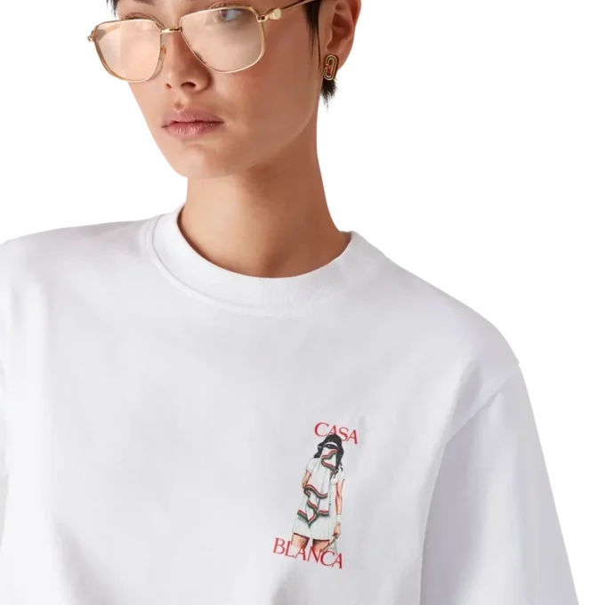 Tennis Girl kortärmad T-shirt