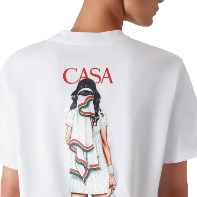 Tennis Girl kortärmad T-shirt