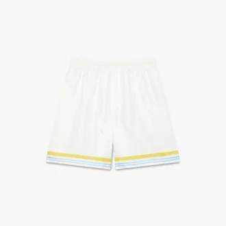 Tennis Landscape-silk Shorts