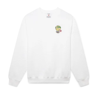 Tennis Mascot Quilted Sweatshirt