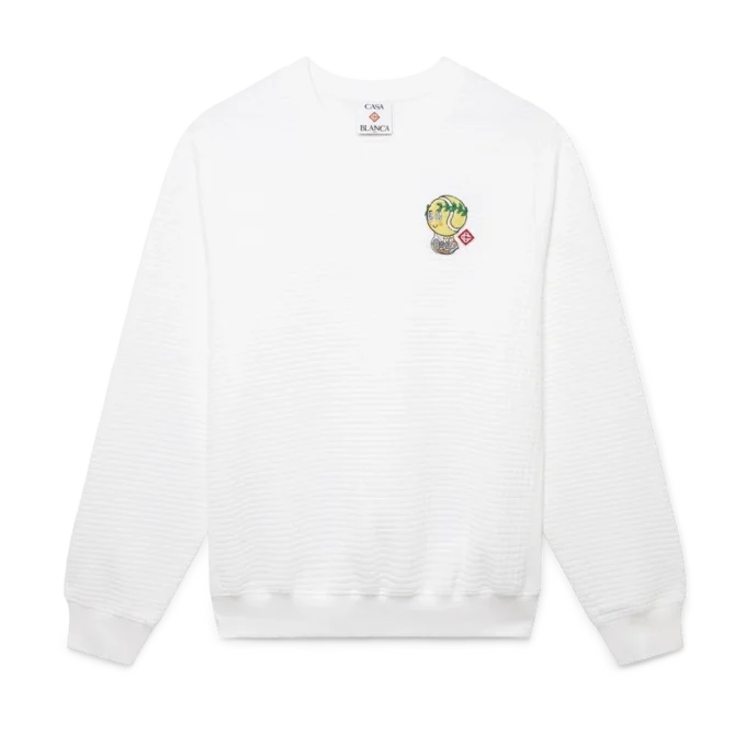 Tennis Mascot Quilted Sweatshirt Tennis Mascot Quilted Sweatshirt