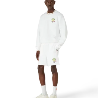 Tennis Mascot Quilted Sweatshirt