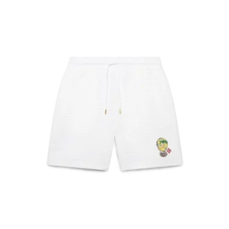 Tennis Mascot Quilted Sweatshorts