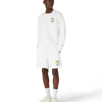 Tennis Mascot Quilted Sweatshorts